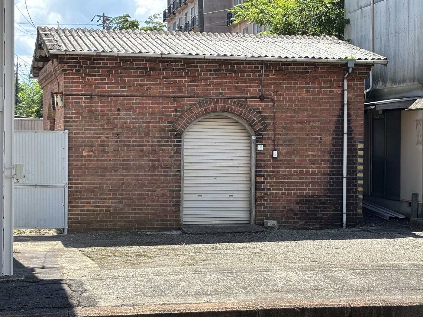関西鉄道　柘植駅ランプ小屋