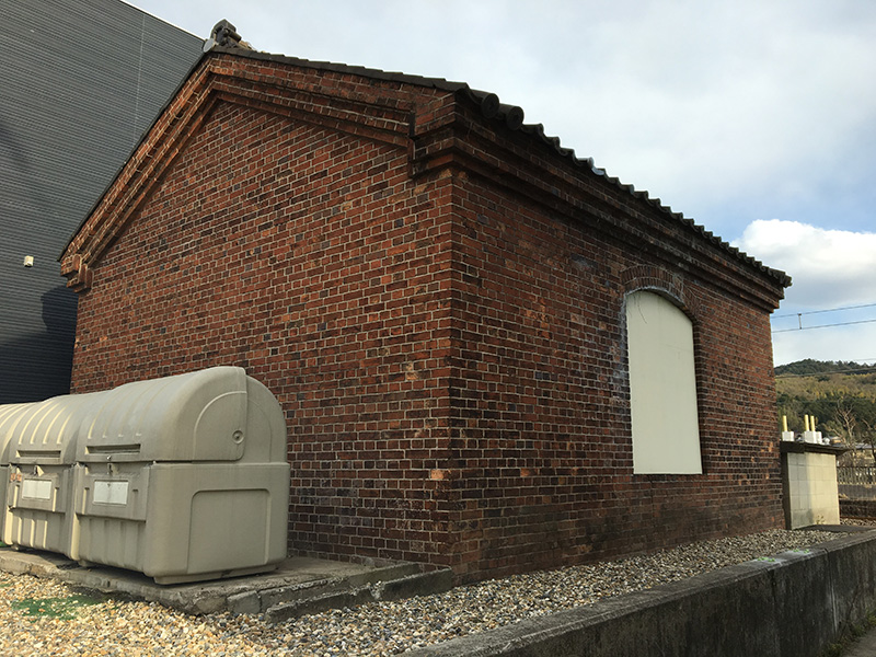 大佛鉄道（大仏線）加茂駅ランプ小屋